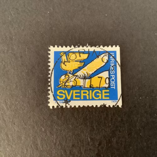 Rabattmärke I facit nr 1074 lyxstämplat KÖPING 5