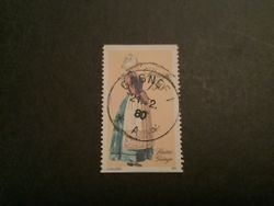 Folkdräkter facit nr 1108 praktstämplat GAGNEF 1