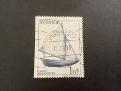 Allmogebåtar facit nr 1171 lyxstämplat VÄSTERÅS 1 P