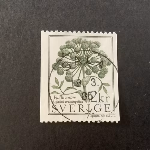 Fjällvärld facit nr 1293 lyxstämplat SALA