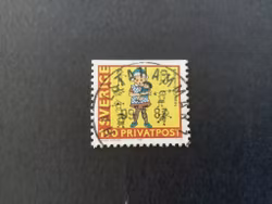 Rabattmärken IX facit nr 1449 lyxstämplat HALLSTAHAMMAR