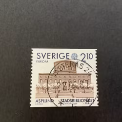 Europa XVI facit nr 1445 lyxstämplat VÄSTERÅS 20