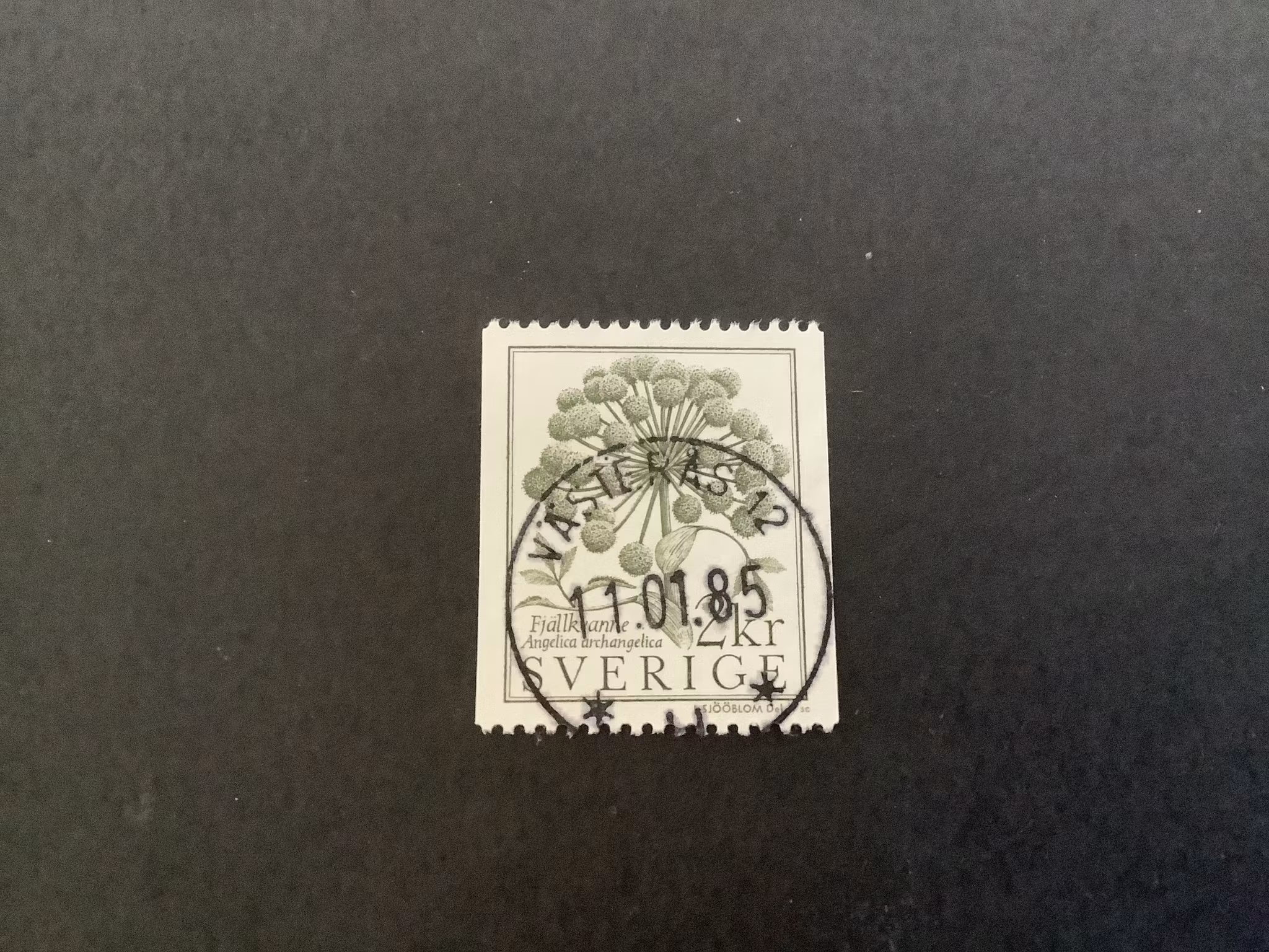 Fjällvärld facit nr 1293 praktstämplat VÄSTERÅS 12