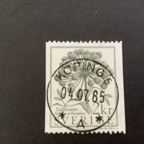 Fjällvärld facit nr 1293 lyxstämplat KÖPING 5