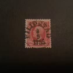 Oscar II facit nr 54 lyxstämplat FILIPSTAD