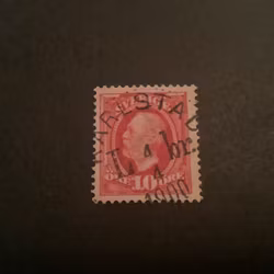 Oscar II facit nr 54 praktstämplat KARLSTAD  *LBR*