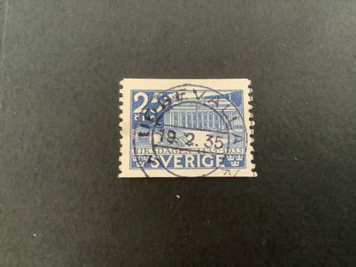 Riksdagen facit nr 243 praktstämplat UDDEVALLA