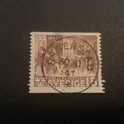 Bibeln facit nr 328 A lyxstämplat SEGERSTAD