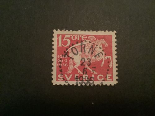 Postverket facit nr 248 C praktstämplat TORNE