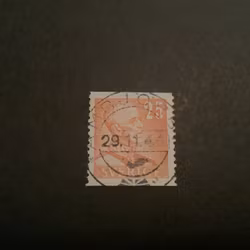Gustaf V typ II facit nr 277 praktstämplat AMBJÖRBY