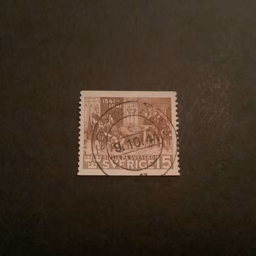 Bibeln facit nr 328 A praktstämplat TORNGÅRD