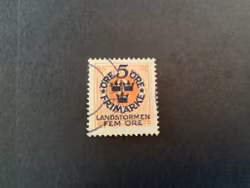 Landstorm I stämplat märke med vattenmärke /, facit nr 105 cx