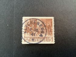 Bibeln facit nr 328 A praktstämplat KLÄCKEBERGA