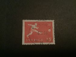 VM i fotboll facit nr 492 B 1 lyxstämplat FALUN 1