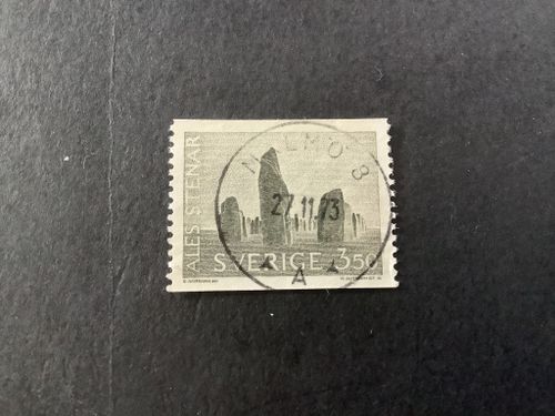 Ale stenar facit nr 579 lyxstämplat MALMÖ 8