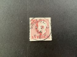 Gustaf VI Adolf typ I facit nr 405 A lyxstämplat GÄLLSTAD