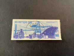 Containertransport facit nr 728 A1 lyxstämplat ROSVIK