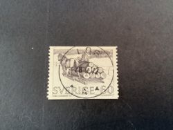 Småländsk timmerfora facit nr 729 V1 lyxstämplat LOS