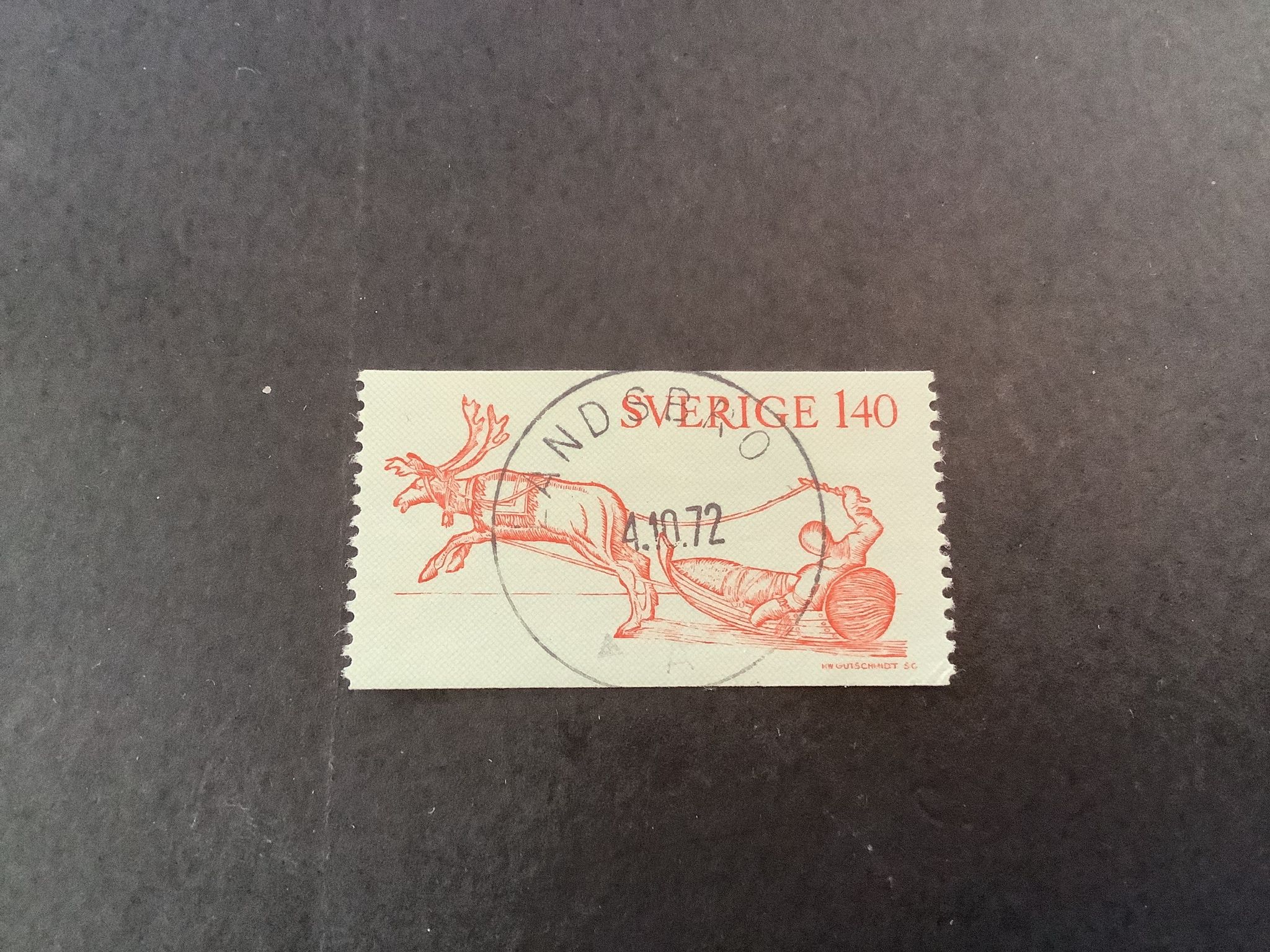 Lapponia facit nr 777 lyxstämplat LANDSBRO  1