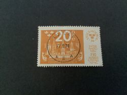 Stockholmia 74 III facit nr 883 lyxstämplat LULEÅ 1