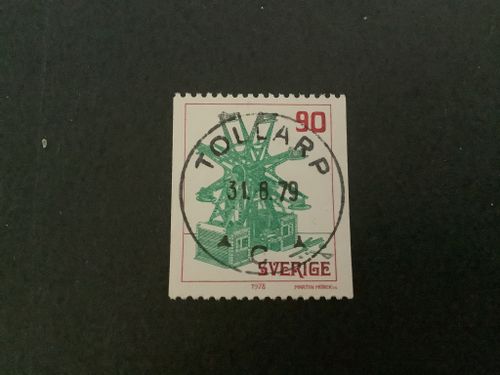 Gamla leksaker facit nr 1062 lyxstämplat TOLLARP