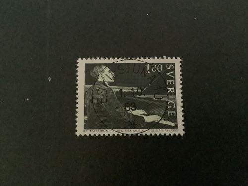 Musik i Sverige facit nr 1270  lyxstämplat ESKILSTUNA 10