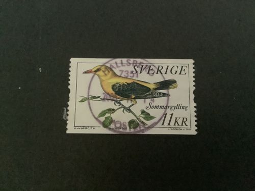 Sommargylling facit nr 2485 lyxstämplat HALLSBERG 7351