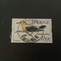 Sommargylling facit nr 2485 lyxstämplat HALLSBERG 7351