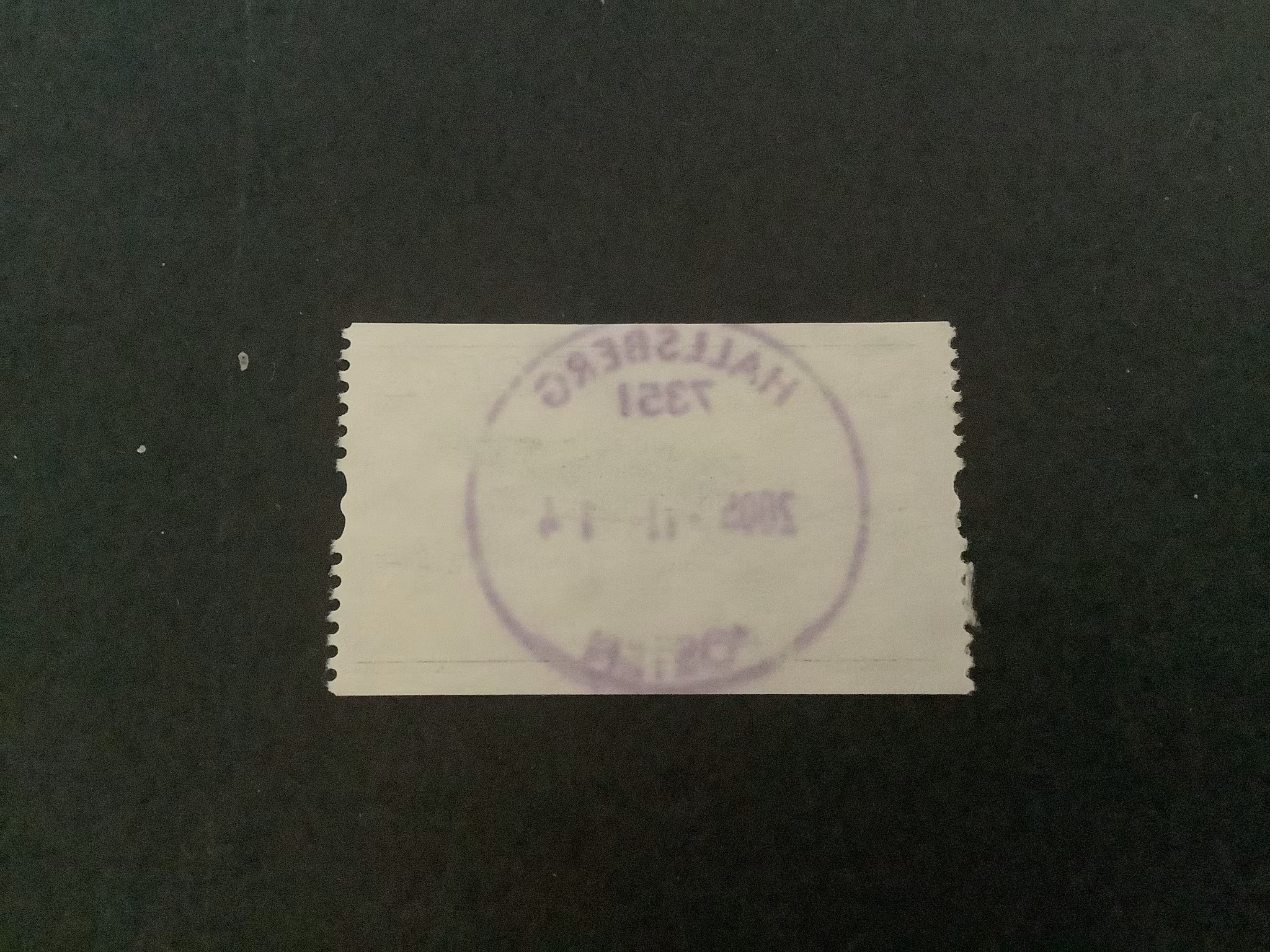 Sommargylling facit nr 2485 lyxstämplat HALLSBERG 7351