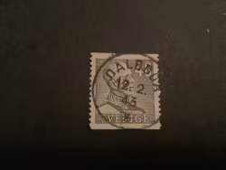 Gustaf V profil höger facit nr 281  praktstämplat DALBODA