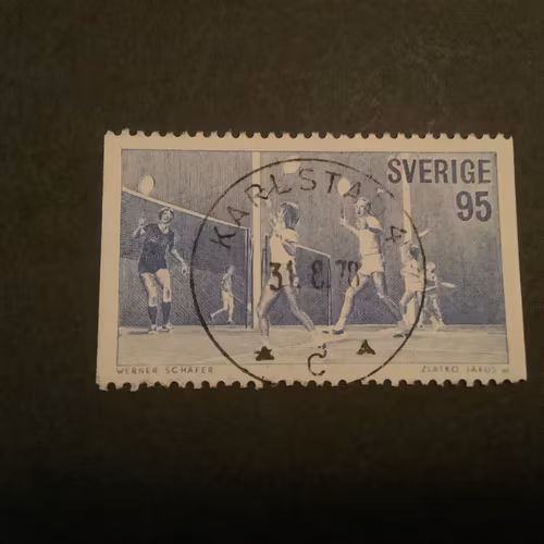 Motionsidrott facit nr 997 lyxstämplat KARLSTAD 4