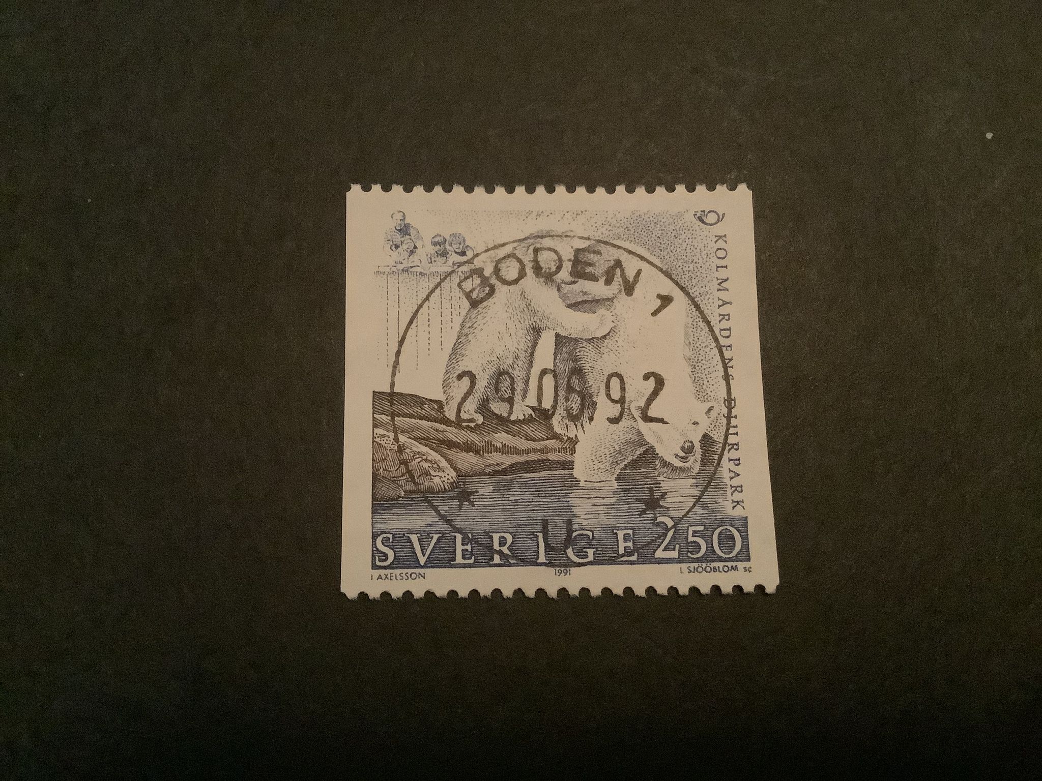 Nirden IX facit nr 1683 lyxstämplat BODEN 1