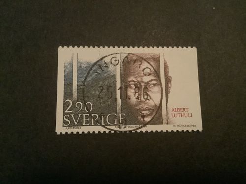 Nobelpristagare fred facit nr 1432 lyxstämplat INGARÖ