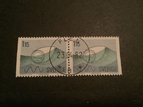 Förnybara energikällor facit nr 1117 BB lyxstämplat par FLEN