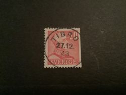 Gustaf V profil höger facit nr 276 B2 lyxstämplat TIBRO