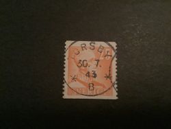 Gustaf V profil höger facit nr 277 praktstämplat TORSBY
