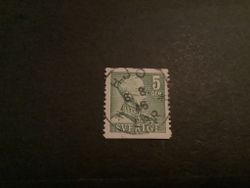 Gustaf V profil höger facit nr 271 A praktstämplat HJO *LBR*