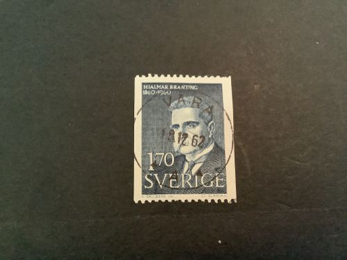Branting facit nr 520 praktstämplat VARA