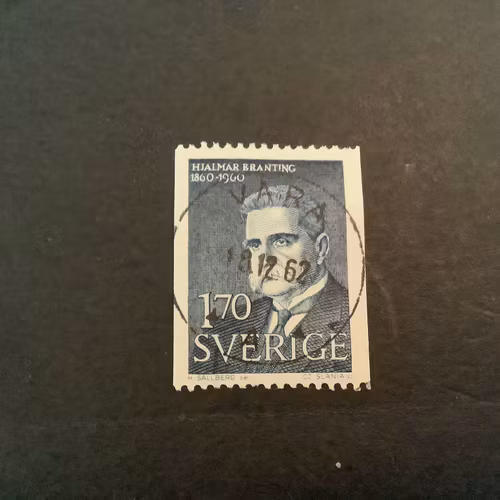 Branting facit nr 520 praktstämplat VARA