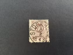 Ringtyp T 13 facit nr 35 praktstämplat STOCKHOLM