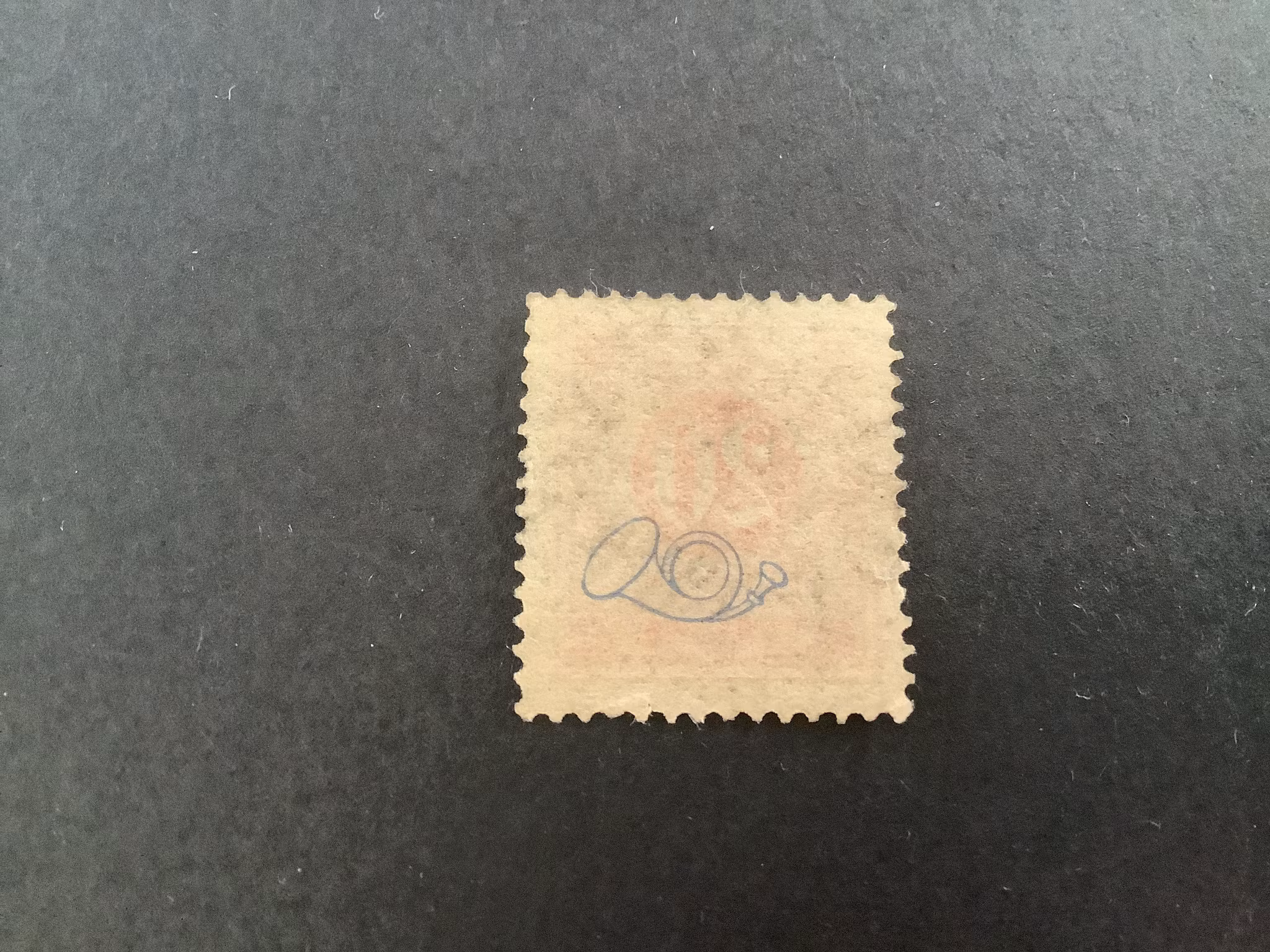 Ringtyp med posthorn facit nr 46 praktstämplat NORRKÖPING