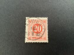 Ringtyp T 13 facit nr 33 praktstämplat ARVIKA
