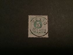 Ringtyp T 13 facit nr 30 lyxstämplat WEXIÖ