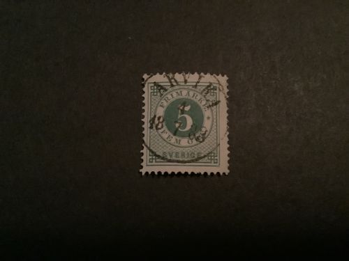 RingtypT 13 facit nr 30 praktstämplat ARVIKA