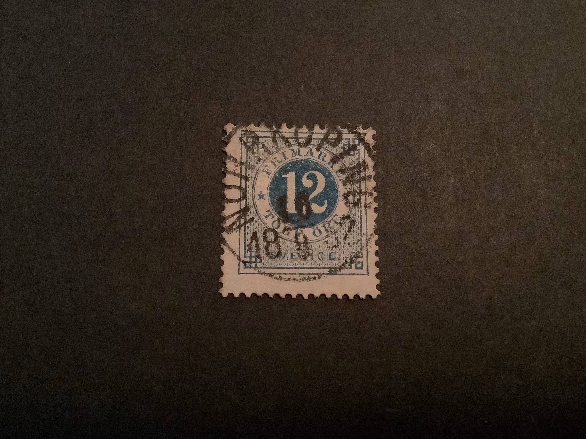 Ringtyp T 13 facit nr 32 praktstämplat NORRKÖPING