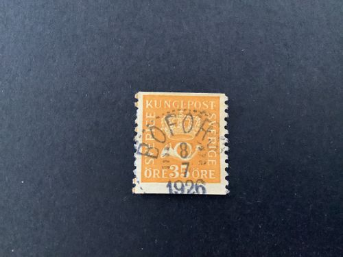 Postemblem facit nr 157 praktstämplat BOFORS