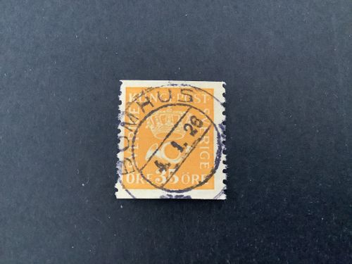 Postemblem facit nr 157 praktstämplat BOMHUS
