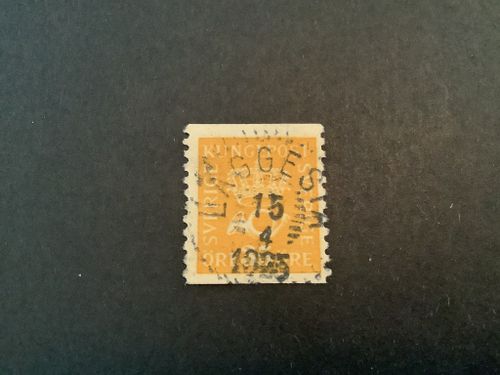 Postemblem facit nr 157 lyxstämplat LÄGGESTA