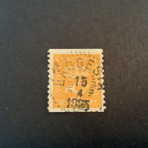 Postemblem facit nr 157 lyxstämplat LÄGGESTA