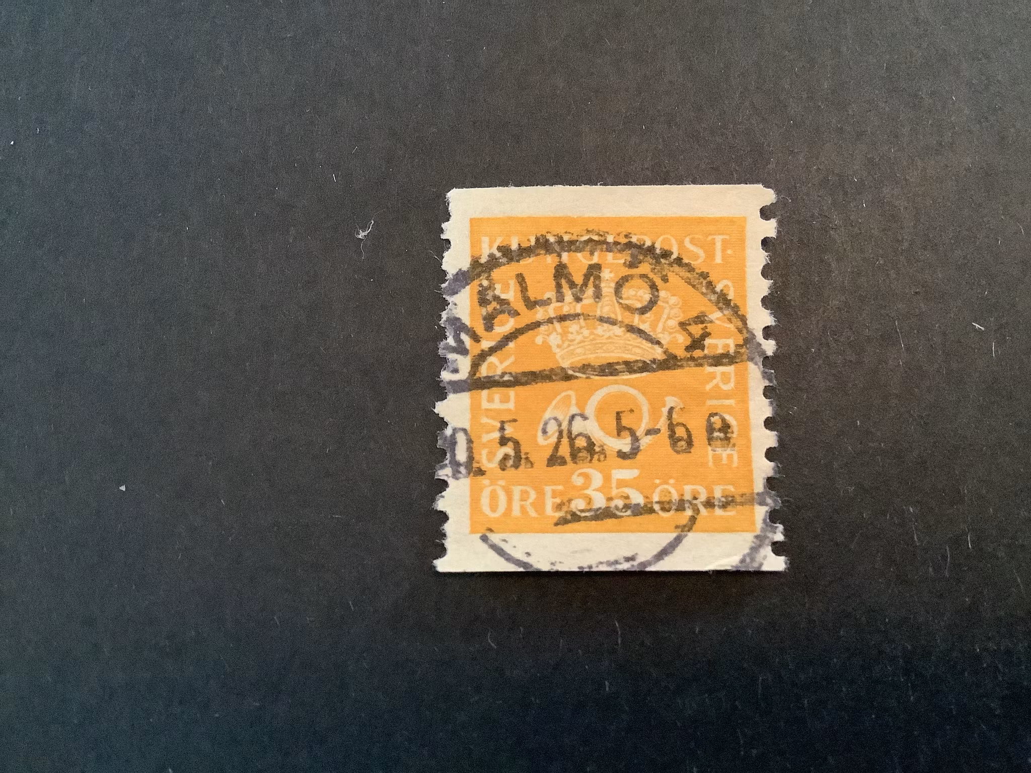 Postemblem facit nr 157 praktstämplat MALMÖ 4